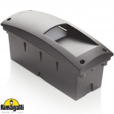 Φωτιστικό Χωνευτό Ορθογώνιο με ντουί Ε27 Ρητίνης Μαύρο IP66 Fumagalli Leti 300 VP